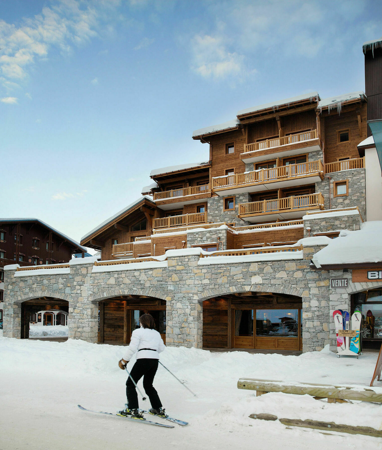 Cgh Residences & Spas La Ferme Du Val Claret Tignes Dış mekan fotoğraf