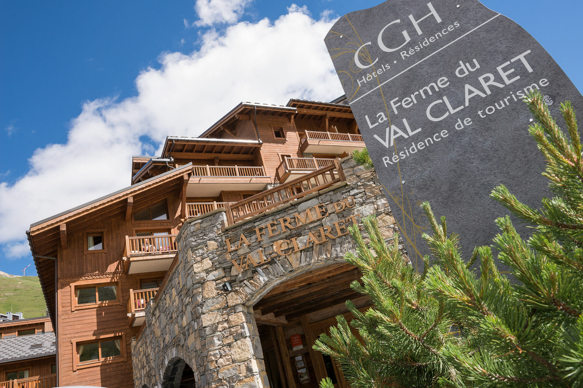 Cgh Residences & Spas La Ferme Du Val Claret Tignes Dış mekan fotoğraf